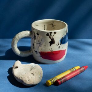 Taza "Art by Joan Mir?"